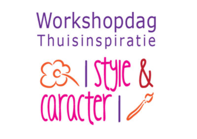 ontwep logo met caracter workshop thuisinspiratie creativiteit logoontwerp kleurrijk branding carine braakenburg van backum bedrijf