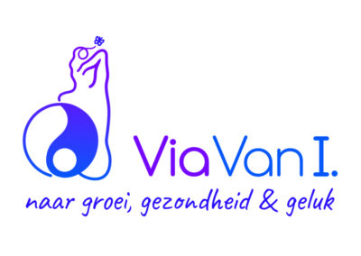 logo viavani karin van iersel grafische vormgeving grafisch ontwerp graphic design met caracter carine braakenburg van backum yin yang vrouwelijk
